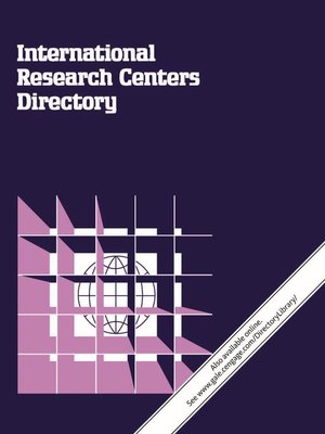 cover image of International Research Centers Directory